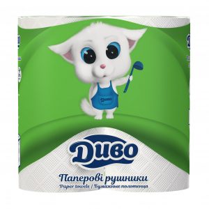 Рушник на гільзі «ДИВО» 2 рулони