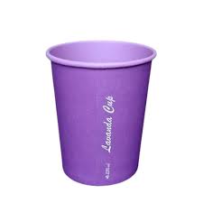Стакан паперовий 185 мл Lavanda Cup лавандовий (ЕкоКап) 50шт
