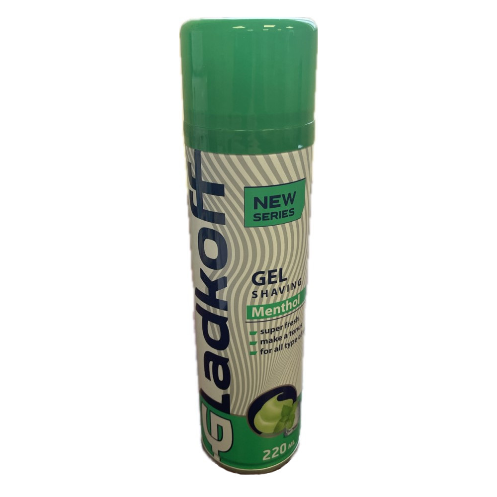 Піна для гоління "Gladkoff" New series Panthenol 220 мл.