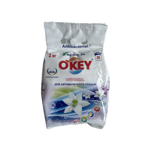 Пральний порошок «O`KEY» Universal автомат - 2 кг.