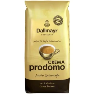 Кава в зернах Crema Prodomo смажена ТМ Dallmayr  1кг, арабіка 100%, (оригінал!)