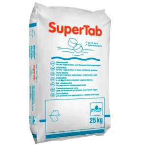 Сіль вакуумна таблетована SUPER TAB по 25 кг