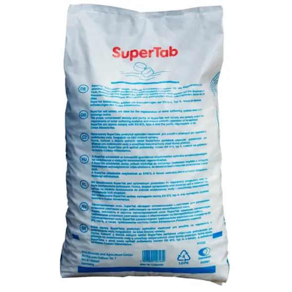 Сіль вакуумна таблетована SUPER TAB по 25 кг - Зображення 2