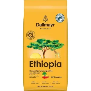 Кава в зернах Ethiopia смажена ТМ Dallmayr м/у 500г, арабіка 100%, (оригінал!)